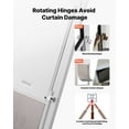 thumbnail image 4 of VEVOR Dog Door for Sliding Glass Door, 91 to 96 in Adjustable Height, Aluminum Alloy Frame with Metal Rotating Hinges, Lock Design, 10 1/4 x 16 1/4 in Flap, Sliding Glass Pet Door for Renters, 4 of 10