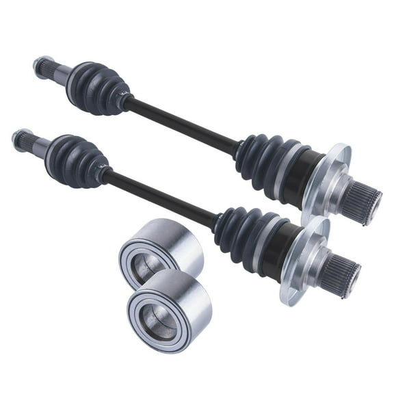 Yamaha Grizzly rear cv axles & wheel bearings set 660 2003 2004 2005 2006 - 2008