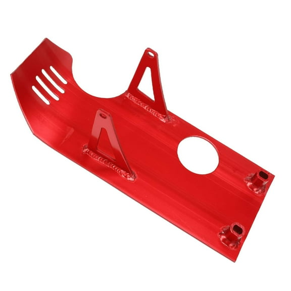 Aluminum Pit Bike Engine Skid Plate Suitable for SSR110 SSR125 XR50 XR70 CRF50 CXR50 Coolster Apollo Lifan YX KLX GMX NSD Vitacci XPro FX Thumpstar Kymco TaoTao DB17 50cc 110cc 125cc Dirtbike Parts
