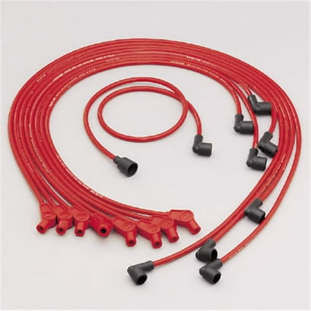 TAYLOR CABLE 73253 135 Degree Red Spiro-Pro Universal Spark Plug Wire Set