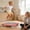 Red, variant on Mini Kids Trampoline 25 in Indoor, Sensory Bounce Board for Balance and Coordination, Non-Slip Base Trampoline for Autism Kids Ages 3-12, Home Kindergarten Outdoor Garden Fitness Toy, Blue