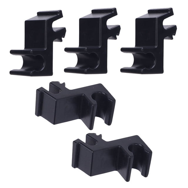 Abrazaderas Para Cubierta De Tonneau, 5 Piezas, Clips Para Varilla De Apoyo Para Cubierta De Plataforma De Camión, Plástico Duro Resistente, Fácil Instalación Para Plataforma