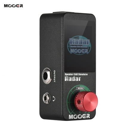 MOOER Speaker Cab Cabinet Simulator Guitar Effect Pedal 30 Speaker Cab Models 11 Mic Models 36 User