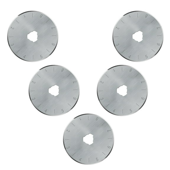 IDEANATEGRATE Rotary Cutter Replacement Blades Steel Cutting 5Pcs