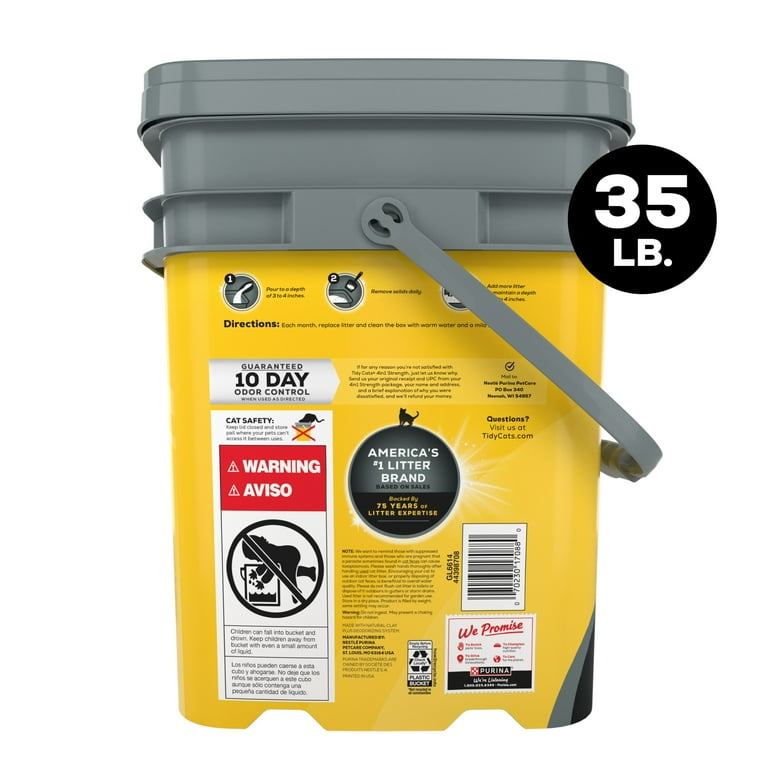 Purina Tidy Cats Multi-Cat Clumping Kitty Litter, 4-In-1 Strength