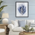 thumbnail image 2 of Stupell Industries Seaweed Algae Sprig Black Framed Floater Canvas Wall Art design by Amber Sterling, 31 x 25, 2 of 9