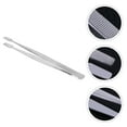 thumbnail image 3 of LULULION Silver Stainless Steel False Eyelash Tweezer Durable Lightweight for Objects, 3 of 8