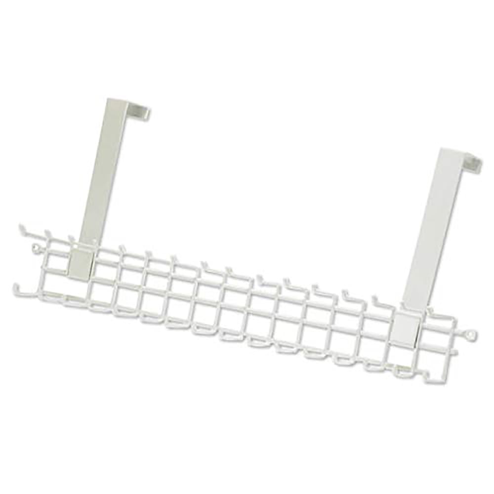 Closetmaid 121700 Tie and Belt Rack, 16Hook, 191/2 In Oaw, Steel 6