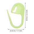 thumbnail image 2 of RUNROTOO 1000Ud Marcadores Para Crochet En Plástico Duradero Y Ligero Color Verde Claro, 2 of 6