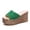 Green, variant on Slippers for Women,Wedges Shoes Toe Ladies Slippers For Women Causal Slippers Classic Fit Sandals Slipper,Womens Slippers,Black,7.5