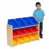 Ecr4kids 3 Tier Rack With Asst Color Bin