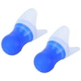 thumbnail image 1 of Bouchon d'Oreille Volant, Bouchon d'Oreille Réutilisable en Silicone Anti-Allergique pour la Natation, le Vol et le Sommeil, Bouchon d'Oreille Gris, Bouchon d'Oreille Bleu, 1 of 8