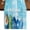 Blue, variant on Blue Surfboard Burlap Cotton Table Runner 13x36 Inches Short, Summer Beach Tropical Coconut Tree Wooden Farmhouse Table Runners, Outdoor Dining Tablecloths Decor for Baby Shower/Party/Wedding