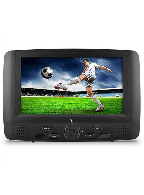 Restored Ematic ED929D 9" Dual Screen Portable DVD Player with Dual DVD Players (Black) - (Refurbished)