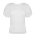 thumbnail image 1 of GEORGE G BLUSA CR MC EYLET EN MANGA, 1 of 4