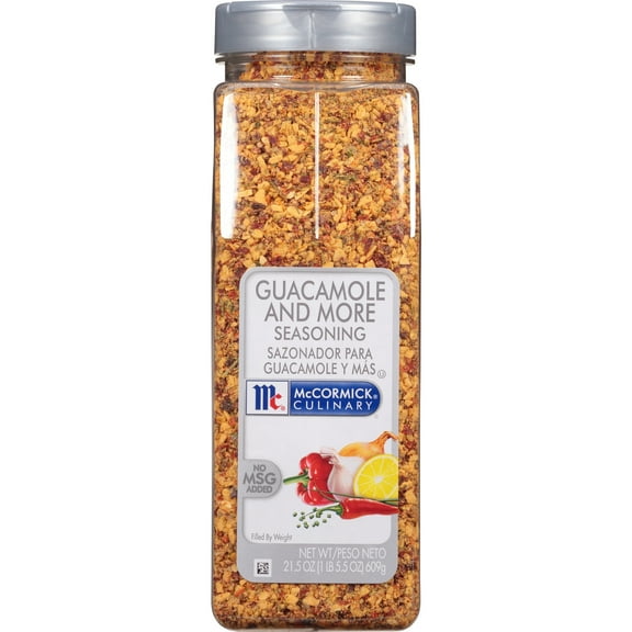 McCormick Kosher Guacamole And More Seasoning, 21.5 oz Bottle