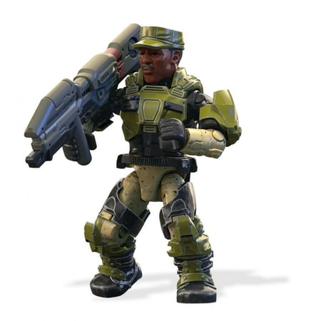 Mega Construx Halo Heroes Legendary Spartans Sgt. Johnson