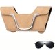 thumbnail image 1 of Lokhaki Soporte para gafas de coche, Lokhaki Estuche para gafas para coche, Lokhaki Soporte para gafas multifuncional de cuero de alta calidad, Lokhaki Soporte para gafas Visera para accesorios univer, 1 of 7
