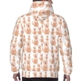 thumbnail image 7 of Fotbe Men's Hoodie with Labrador Retriever Dog Pattern - Kangaroo Pocket Pullover Hooded Sweatshirt, Perfect for Daily Wear, Travel, and Home-Medium, 7 of 7