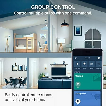Sengled - Smart A19 LED 60W Bulbs Bluetooth Mesh Works with Amazon Alexa (4-Pack) - Daylight