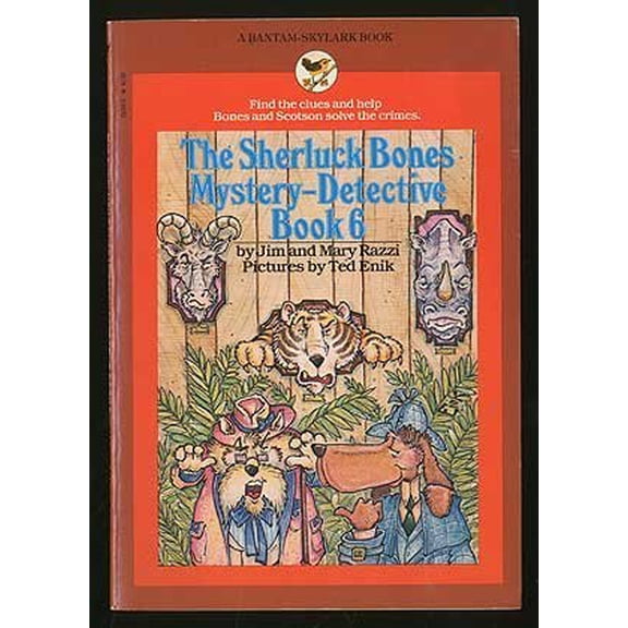 Pre-Owned The Sherluck Bones Mystery-Detective Book 6, 9780553152401, 0553152408, Paperback, First Edition edition