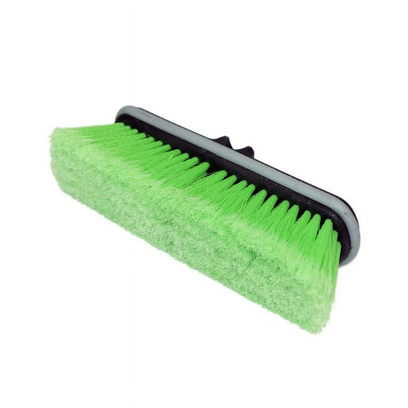 CARCAREZ 10" Flow-Thru Car Washing Brush Head, Green