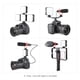 thumbnail image 2 of Lámpara fotográfica LED01 Mini LED Luz de video Fotografía Lámpara de relleno 6500K Regulable 5W con adaptador de montaje en zapata fría para cámara Abanopi  Lámpara de fotografía, 2 of 7