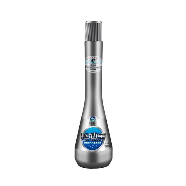 Gray Automotive Gasoline Additive For Engine Carbon Removal And Performance Enhancement Improves Fuel Efficiency And Reduces Engine Noise 100Ml Bottle