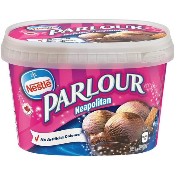 Dessert glacé PARLOUR® Napolitaine Contenant de 1,5 L
