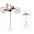 thumbnail image 2 of Molinos De Viento Rotativos Molinos de viento de decoración para montar en bicicleta, tapón de tierra para bicicleta, arte de hierro para camino (ratón de gato) Ndcxsfigh Libre de BPA, 2 of 3