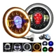 thumbnail image 1 of Par 7'' Faro H4 Ojo De Angel Rgb Drl Para Auto Moto Wrangler, 1 of 8