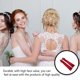 thumbnail image 5 of Sonducket 1 par de guantes de tela reutilizables de repuesto transpirables de Color sólido lavables de manga larga Cosplay guantes de boda para niñas Disfraces de disfraces Vino rojo Sonducket AP013260-13, 5 of 5