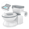 thumbnail image 1 of Entrenador Para Ir Al Baño Para Bebés Con Sonido De Descarga Xtellar Color Gris, 1 of 3