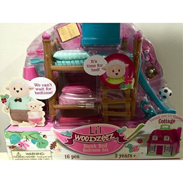 li'l woodzeez bunk bed bedroom furniture set