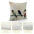 thumbnail image 4 of PRATYUS Outdoor Lumbar Birds Throw Pillow Covers Spring Summer Pillow Covers Cushion Covers for Sofa Couch Patio Garden Seasonal Decoration 24x24in, 4 of 5