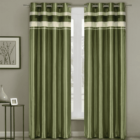 Milan Blackout Multilayer Energy Saving Grommet Single Curtain Panels 54 X 108 Panel Sage Milan Blackout Multilayer Energy Saving Grommet Single Curtain Panels 54 X 108 Panel Sage