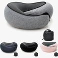 thumbnail image 1 of Safety Neck Pillow for Travel Memory Foam Comfortable &Breathable Soft U.Shaped,100% New-hhny, 1 of 5
