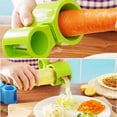 thumbnail image 3 of Stainless Steel Manual Rotary Fruits Grater Handheld Small Slicer Food Preparation Shredder Restaurant Chef Gift Countertop, 3 of 10