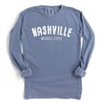 thumbnail image 5 of NASHVILLE MUSIC CITY Graphic Long Sleeve T-Shirt, 5 of 9