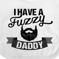 thumbnail image 4 of Inktastic I Have a Fuzzy Daddy Beard Boys or Girls Baby Bib, 4 of 4