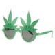 thumbnail image 4 of Billuyoard Novelty Glitter Green Maple Leaf Glasses Funny Eye Dress Up Party Type3 NO3, 4 of 6