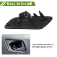 thumbnail image 7 of Unique Bargains Front Bumper Headlight Washer Nozzle Cover Cap No.971807754 Bumper Trim Nozzle Cover for Porsche Panamera 2017-2021 Black Front Right, 7 of 7