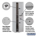 thumbnail image 3 of Salsbury Industries Surface Mounted 3 Unit Front Load 4C Horizontal Mail Center, 3 of 7