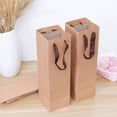 thumbnail image 3 of SHOWERORO 10pcs Utility Tote Bag Kraft Paper for Dinner Packaging for Adults, 3 of 7