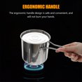 thumbnail image 3 of 1 Set of Stainless Steel Frying Pot Small Frying Basket Food Frying Basket Pot Kitchen Frying Kit, 3 of 9