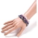 thumbnail image 3 of 1 juego de pulseras de cuentas de piedras mixtas, pulseras elásticas de piedras mixtas naturales, pulseras apilables, pulsera elástica de cuentas, juego de pulseras multicapa, 3 of 4