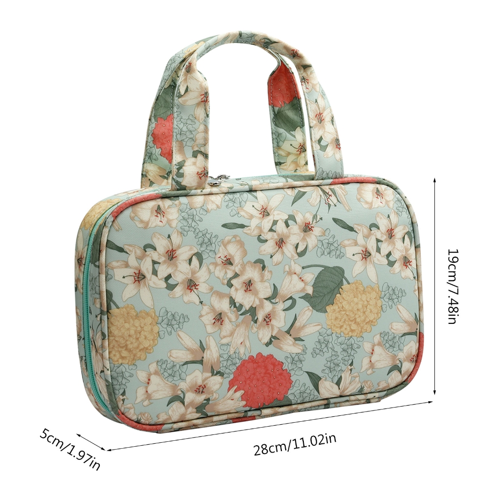 JZROCKER Travel Crochet Hooks Storage Case Portable Knitting Needle Case Zipper Bag