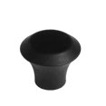 thumbnail image 1 of Acorn PMTB1 Machiavelli Knob, Black, 1 of 1