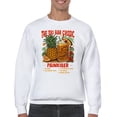 thumbnail image 2 of Smartprints Tiki Bar Classic Painkiller Recipe Men's Sweatshirt White, Cotton, S, 2 of 4