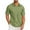 Green, variant on DAETIROS Mens Polos Shirts with Pocket-Solid Short Sleeve Fashion Mens Summer Clothes Navy Size M-3XL
